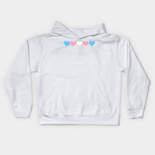 Trans pride flag Kids Hoodie